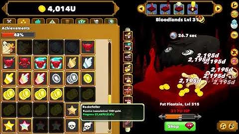 Clicker Heroes Me Buying for 10000 Undecellionen " Dread Knight". With my Clistats and Archievments