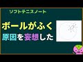 【306ページ目】「ボールが吹く」原因って、ボールの○○なんじゃない？【ソフトテニスノート】