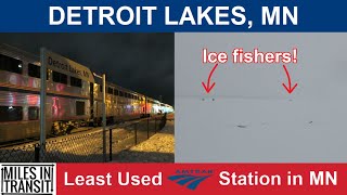 Detroit Lakes - Least Used Amtrak Station in Minnesota