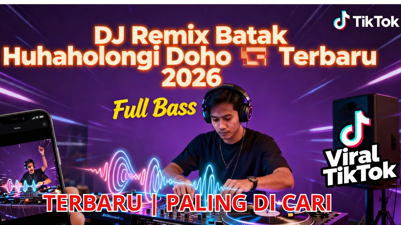 DJ Remix Batak Huhaholongi Doho Terbaru 2026 🔥 Viral TikTok Full Bass