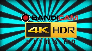 How I Record 4K Ultra Hd With Bandicam These Settings Can Improve Your Video Quality 1080P To 4K Hdr