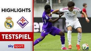 Endrick-Tor und Debüt von Sturm-Shootingstar! | Real Madrid - AC Florenz | Highlights - Testspiel