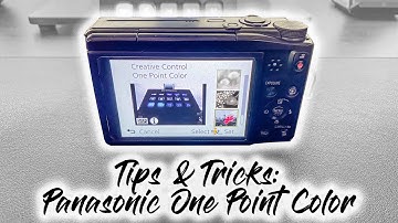 Tips & Tricks: Panasonic One Point Color Feature