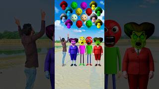 Scary Teacher 3D Red,Blue, Dancing Baldi,Green,Pink,& Me Correct Head Matching