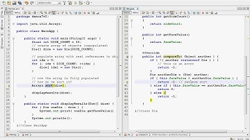 Week 11 Java Array and Comparable interface Part 4