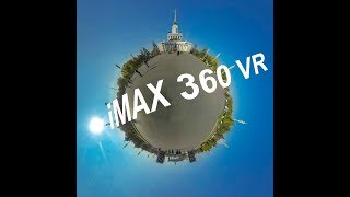 Обзор камеры iMAX Cam 360 VR. Одна линза снимает как ДВЕ!