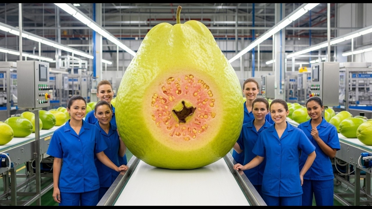 The Making of Guava | Industrial Food Processing