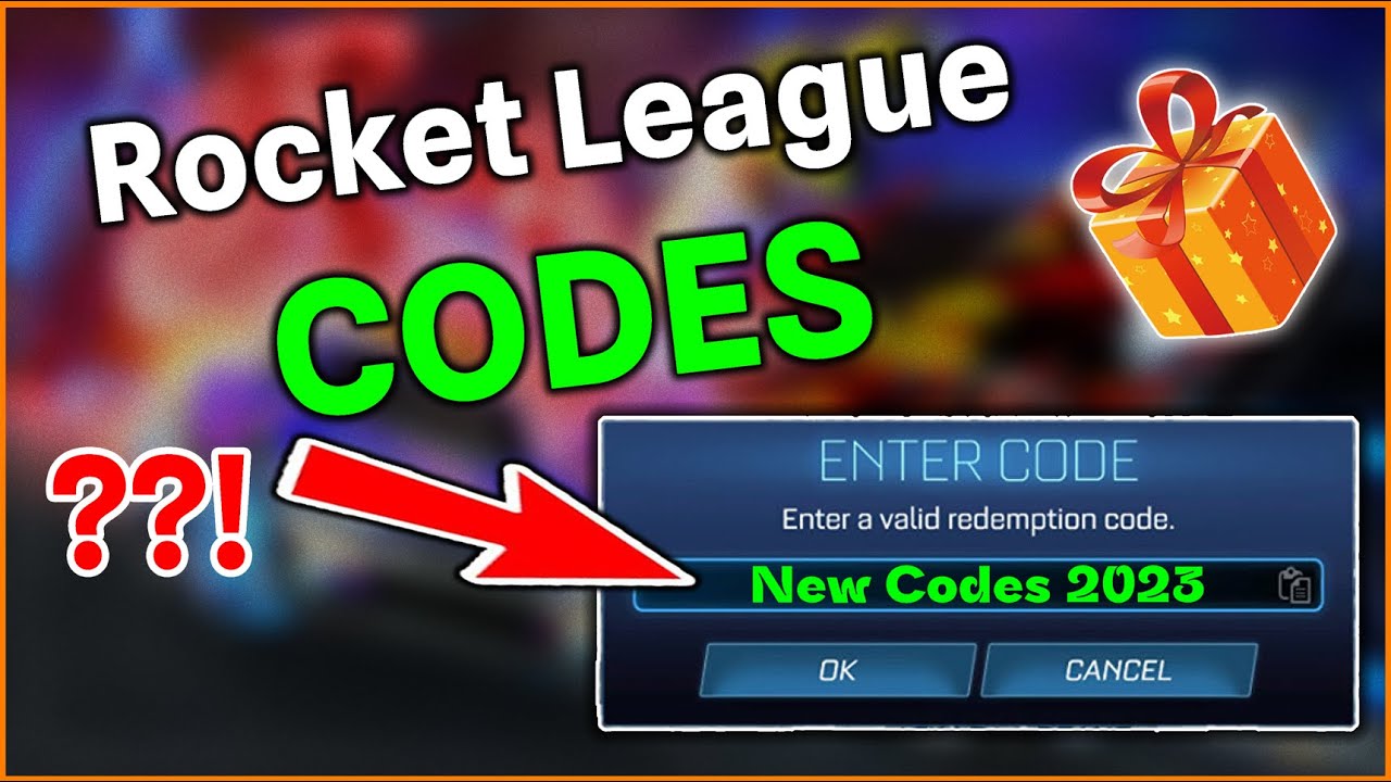 Rocket League New Codes Working Youtube