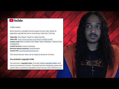 Coach Kazama Copyright Striked My Channel