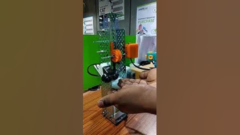 Automated Hand Sanitizer made via Avishkaar Set
