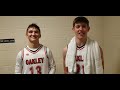 Oakley's Isaac Cranney and Kyler Robinson Postgame vs. Carey
