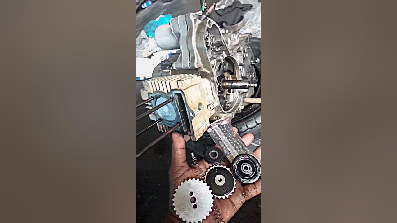 splendor Bick timing chain fitting video YouTube