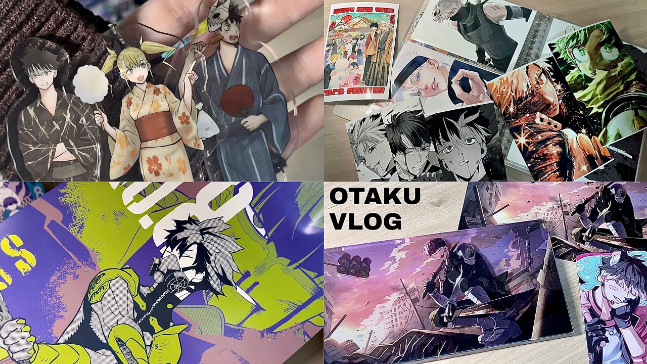 [오타쿠 브이로그] 사랑하는 방위대 GS GAME START!ㅣ괴수 8호ㅣ만화책•굿즈•통판•프박 굿즈깡 택배깡