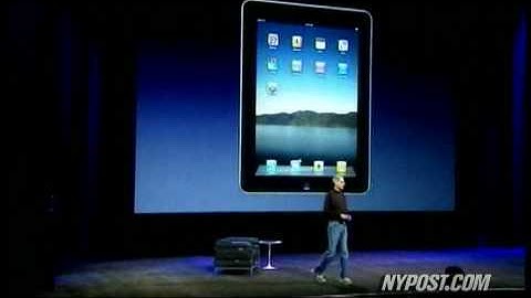 Apple Unveils the iPad - New York Post