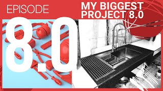 MY BIGGEST PROJECT EPISODE 8.0 | COUNTERTOP SINK INSTALL