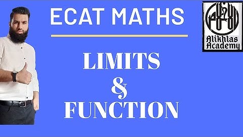 ECAT Maths Limits & Function , XII - Short Tricks for Apptitude Test- Lecture 2 -Subscribe