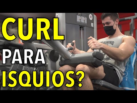 ISQUIOSURALES *femoral*: MEJOR EJERCICIO de flexión de rodilla *Ciencia y ejercicio en 2 min*