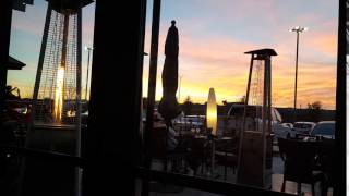 Sunset at Kona Grill in West Plano Village