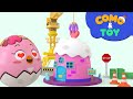 Como | Tower Crane 2 | Learn colors and words | Cartoon video for kids | Como Kids TV
