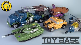 【BRUTICUS UNITE!】 Transformers Combiner Wars Style Mediver Size Bogicons Bruticus комбинация