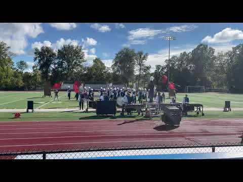 Hermann High School marching band Washington MO competition 1/2