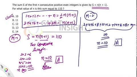 PS 3 - Easy - Sequences and series GMATINSIGHT