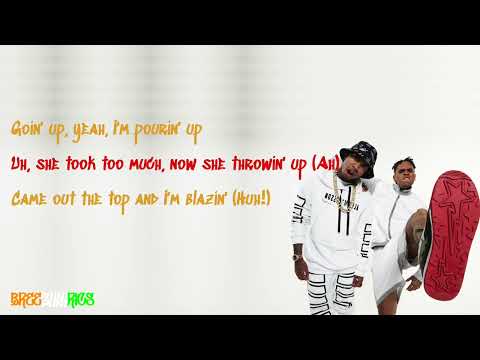 Chris Brown & Tyga - She Goin' Up [LYRIC VIDEO]