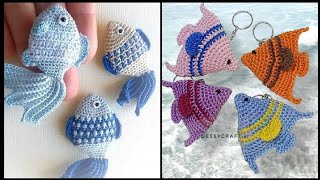 Crochet Fish Patterns Easy Crochet Small Amigurumi Fish Crochet Patterns Lovely Colourful Designs