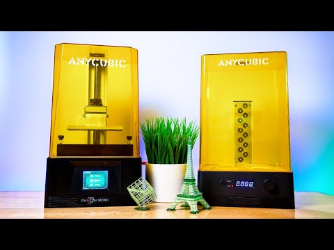 Anycubic - Photon Mono + Wash & Cure 2.0 - Unbox and Setup