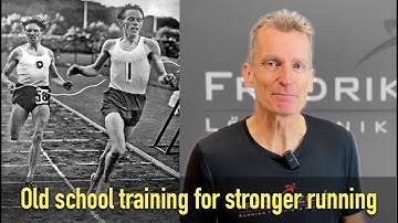 Old school training for stronger running