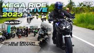 JANGAN IKUT KALAU TAKUT ! [PART 1] SELEKTIVE MEGA RIDE 2023 | Yamaha MT-09 Malaysia [4K]