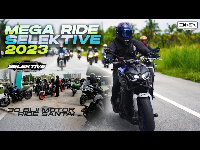 JANGAN IKUT KALAU TAKUT ! [PART 1] SELEKTIVE MEGA RIDE 2023 | Yamaha MT-09 Malaysia [4K] class=