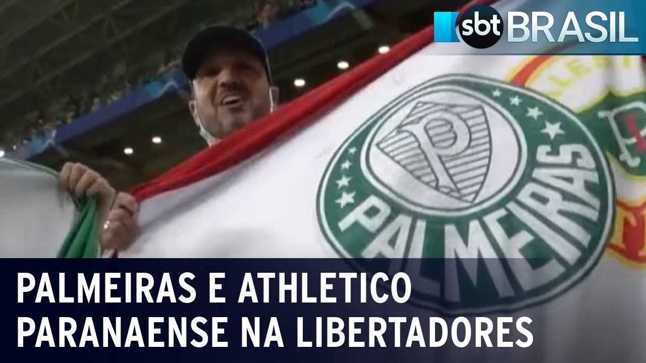 Palmeiras e Athletico Paranaense decidem primeiro finalista da Libertadores | SBT Brasil (05/09/22)