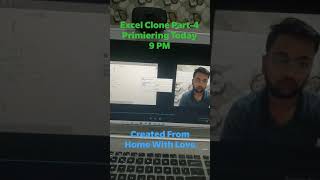Excel Clone Part - 4 | Primiering Today 9 PM screenshot 4