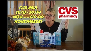CVS HAUL FOR 10/8 - 10/14 | $10.00 MONEYMAKER WEEK!  💃