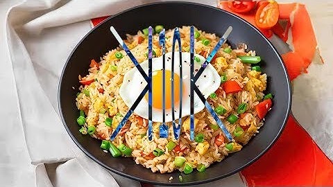 compressed into 10 seconds - How To Basic - How To Make Egg Fried Rice