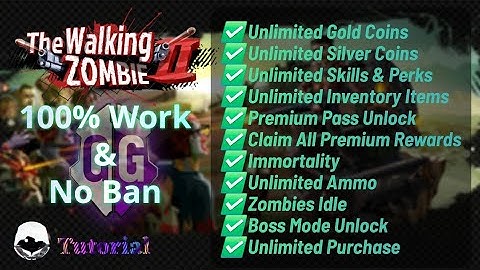 The Walking Zombie 2 Hack | Game Guardian Hack | Unlimited Gold & money | God mode & more...