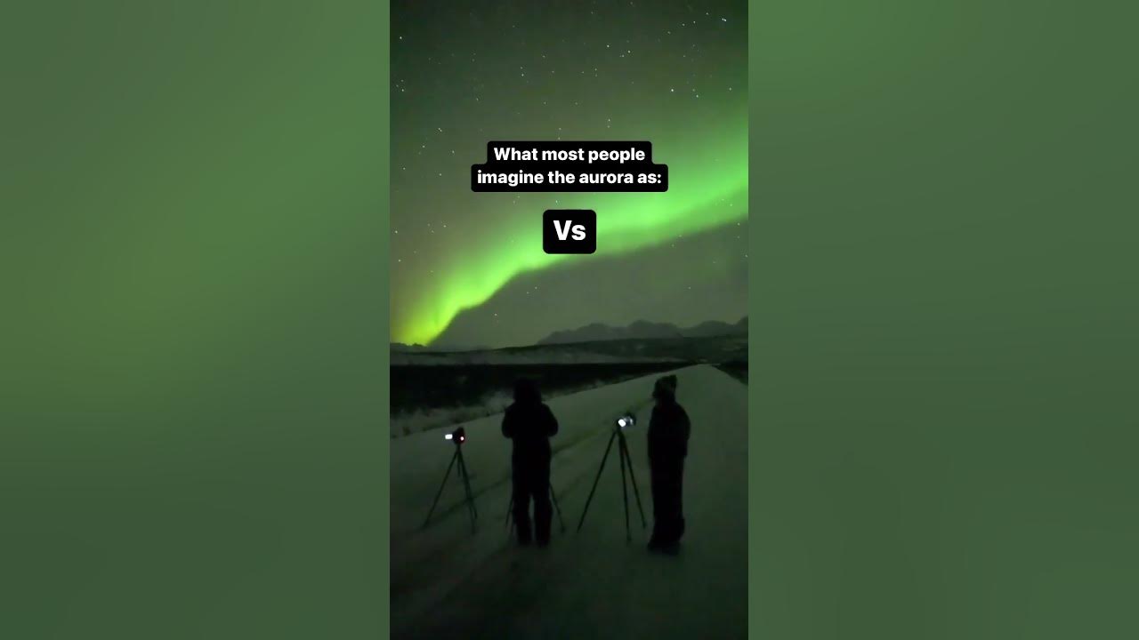 The aurora is more beautiful than you probably think!