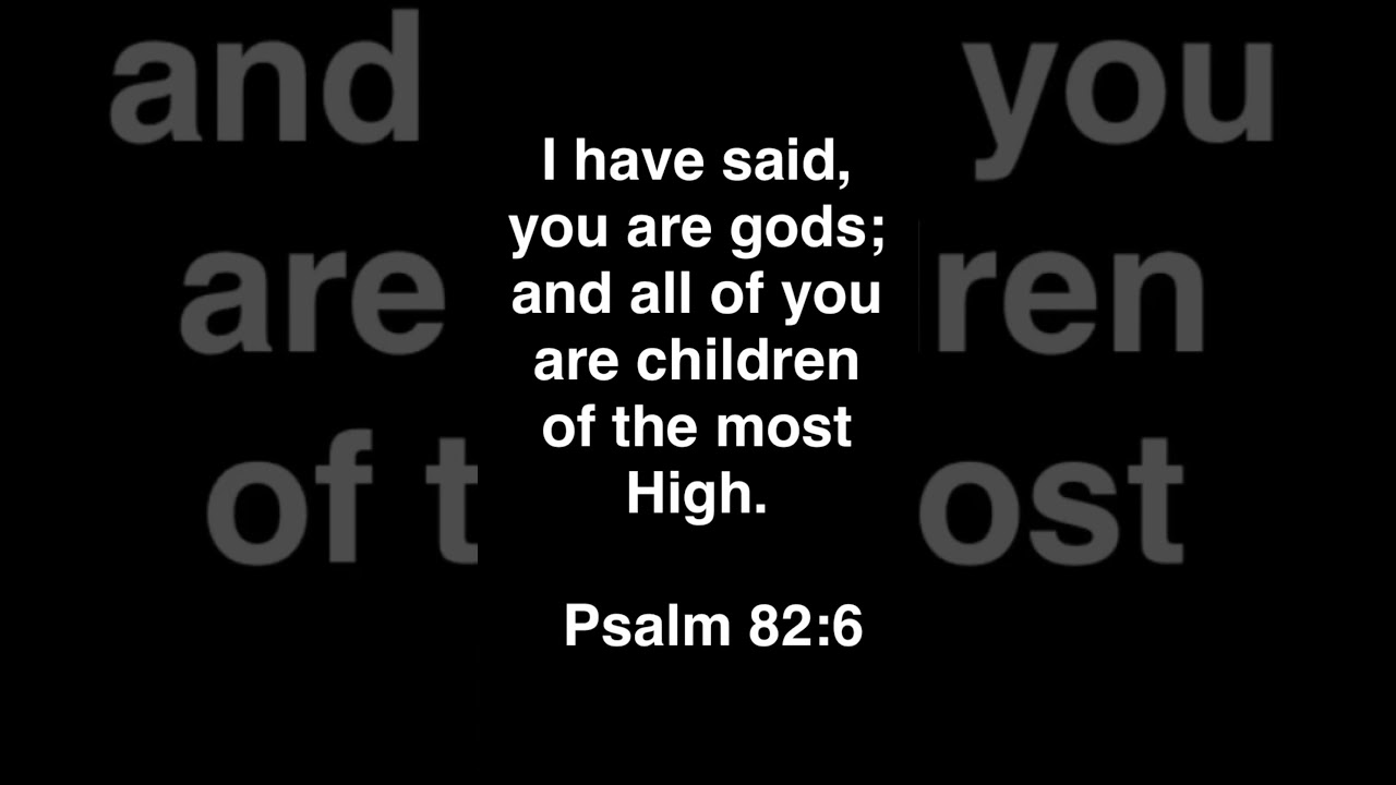Psalm 82:6