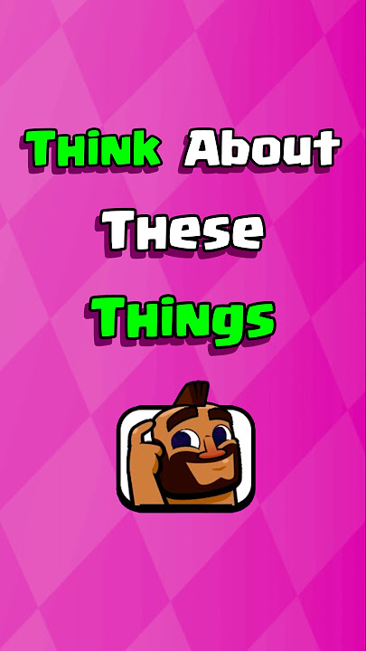 Things PROS Always THINK ABOUT When Playing!