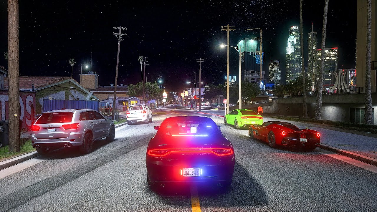 Ultra Realistic Police Patrol in GTA 5 LSPDFR | Real Life Cop Gameplay 4K