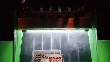 Mercury Optimax Outboard fuel injectors, spray pattern test at Toronto Injectors