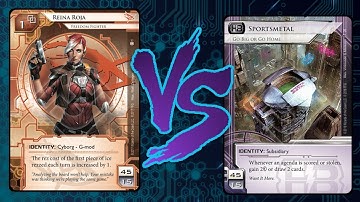 Android: Netrunner - Crash Test #234  Reina CoreSet2019 X3 VS SportsMetal CodeMarvelous