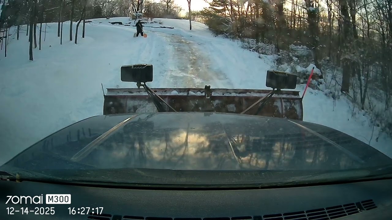 Steep driveway near New Hope 1st try