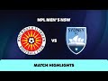 Npl mens nsw round 14 highlights  rockdale ilinden v sydney fc