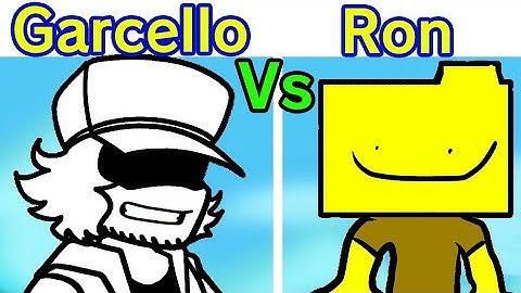 Friday night funkin Garcello Vs Ron Android Optimization Gama Baja hitbox