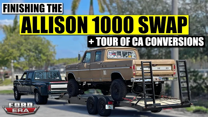 Finishing the Allison 1000 Swap in Gold Dust & Tou...