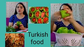 vlog#25 Biber Dolma /one of famous food in Turkey