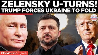 ZELENSKY TAKES U-TURN ON PEACE PROPOSAL Amid Trump Pressure, Kyiv Forced To Backtrack