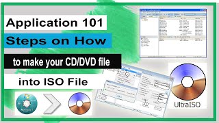 How to convert CD/DVD file into ISO File using UltraISO